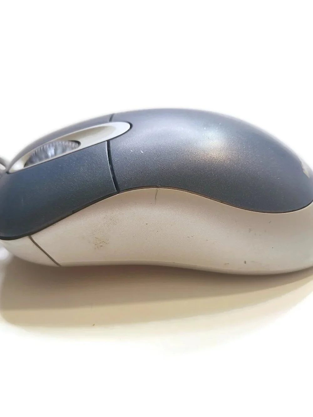 Microsoft Optical USB Mouse Blue PS/2 Compatible Model X08-72983 Tested WORKS